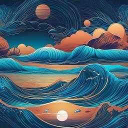 Ocean Background Wallpaper - ocean aesthetic wallpaper  