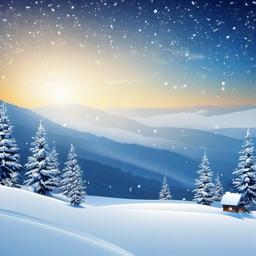 Snow Background Wallpaper - snowy holiday background  