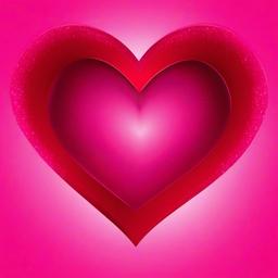 Heart Background Wallpaper - red heart pink background  