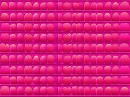 Pink Heart Wallpaper-Pink with rows of small, decorative hearts  background wallpaper