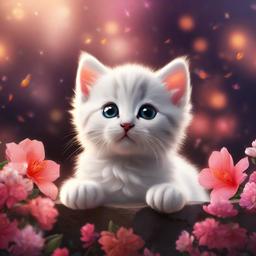 Cat Background Wallpaper - background kitten  