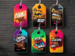 Graffiti tags showcasing a mix of rebellious slogans and social commentary top view, product photoshoot realistic background, hyper detail, high resolution