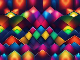 Rainbow Glow Wallpaper  