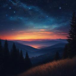 Sky Background Wallpaper - starry night phone wallpaper  