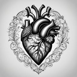 heart tattoo designs symbolizing love, affection, and matters of the heart. 
