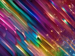 Wallpaper Rainbow Glitter  