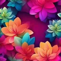 Gradient Background Wallpaper - flower gradient background  