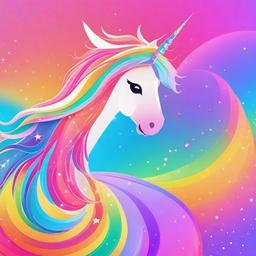 Rainbow Background Wallpaper - unicorn aesthetic rainbow background  