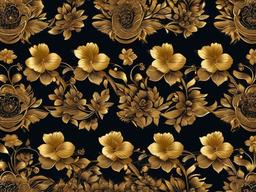 Golden Flower Wallpaper - Stunning wallpaper with golden flowers.  background wallpaper