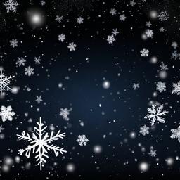 Winter background wallpaper - snowfall black background video  