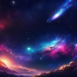 Galaxy Background Wallpaper - wallpaper anime galaxy  