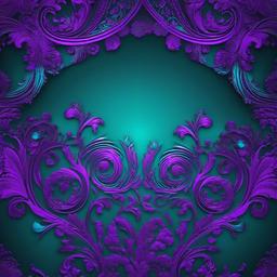 Purple Background Wallpaper - turquoise and purple background  