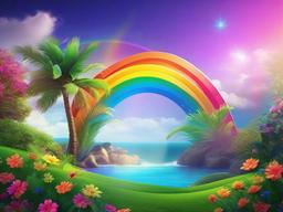 Rainbow Cool Backgrounds  