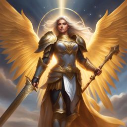 aasimar paladin of divine radiance - capture an aasimar paladin radiating divine light, their holy presence dispelling darkness. 