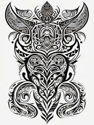 maori tattoo designs  simple color tattoo,minimalist,white background