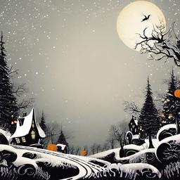 Christmas Background Wallpaper - the nightmare before christmas background  