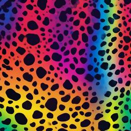 Rainbow Background Wallpaper - rainbow leopard background  