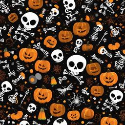 Halloween Background Wallpaper - halloween skeleton background  