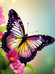 Flower Background Wallpaper - butterfly beautiful flower wallpaper  