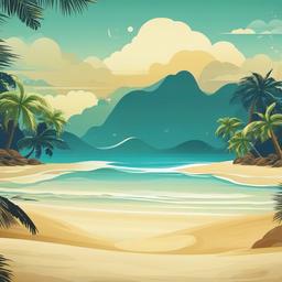 Beach background - beach computer wallpaper  