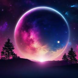 Galaxy Background Wallpaper - moon galaxy wallpaper  