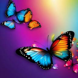 Butterfly Background Wallpaper - butterfly background 3d  