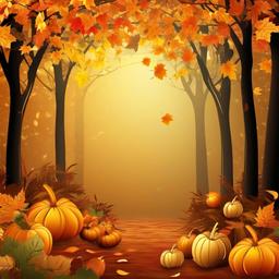 Fall Background Wallpaper - autumn animated background  