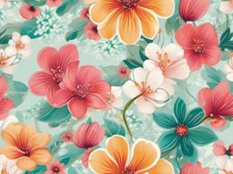 Spring Desktop Wallpaper - Fresh Spring Blossoms on Desktop  intricate patterns, splash art, wallpaper art