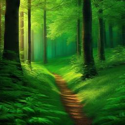 Forest Background Wallpaper - nature forest background  
