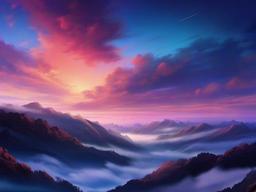 Sky Painting Background  ,desktop background wallpaper