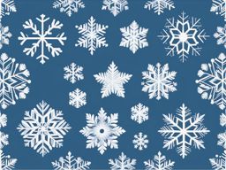 snowflake clipart - a delicate and icy snowflake design. 