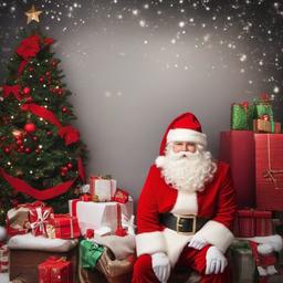 Christmas Background Wallpaper - santa photo backdrop ideas  