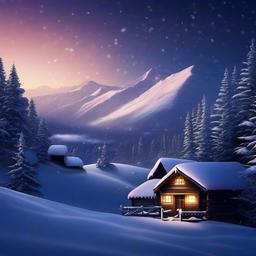 Snow Background Wallpaper - wallpaper snow night  