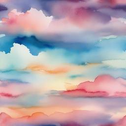 Watercolor Background Wallpaper - watercolor sky background  