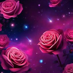 Galaxy Background Wallpaper - rose galaxy wallpaper  