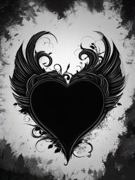 Dark Heart Wallpaper  ,mobile iphone background wallpaper