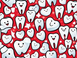 tooth clipart - a shiny white tooth ready to shine in a smile 