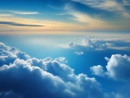 Sky Blue With Clouds Background  ,desktop background wallpaper