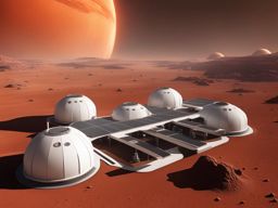 mars colonization modules, creating habitable environments on the red planet. 