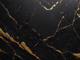 Black granite with a honed texture and golden flecks top view, product photoshoot realistic background, hyper detail, high resolution