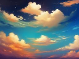 Sky Background Painting  ,desktop background wallpaper