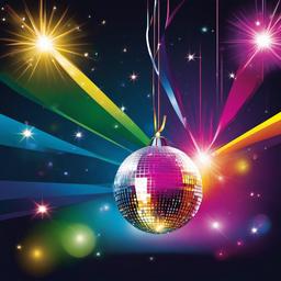 Disco Ball clipart - decorations for disco night  vector clipart