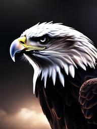 Eagle Dark Wallpaper 4K  ,desktop background wallpaper