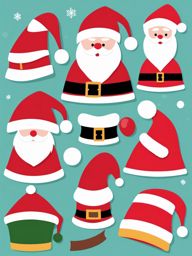 santa hat clipart 