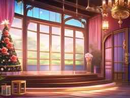 Gacha Stage Background  