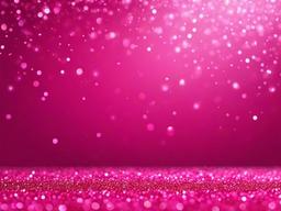 Pink Glitter Falling Background  