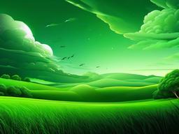 Green Sky Wallpaper  ,desktop background wallpaper