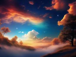 Fantasy Sky Background  ,desktop background wallpaper