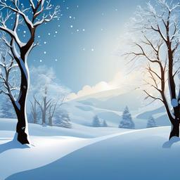 Snow Background Wallpaper - snow scene backdrop  