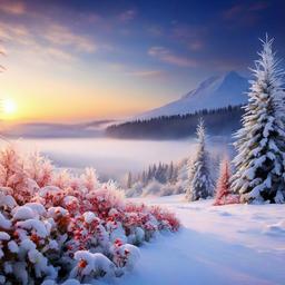 Winter background wallpaper - winter flower wallpaper  